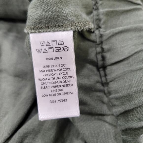 Cynthia Rowley 100% Linen Bomer Jacket Zip Front Size Small - Picture 6 of 11